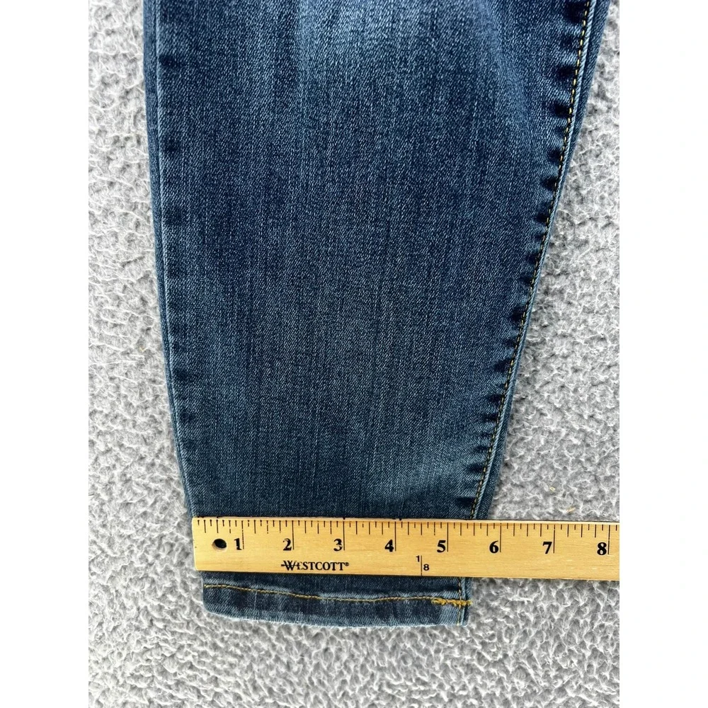 Judy Blue Distressed Dark Wash Mid Rise Slim Fit Jeans | Women's‎ Size 9/29
